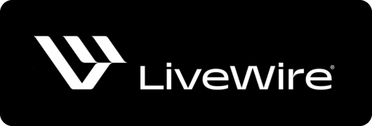 Livewire_Logo_BW_530x180_RundeEcken Logo Blacktea weiss